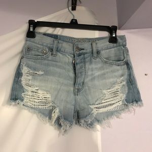 High waisted American Eagle festival shorts